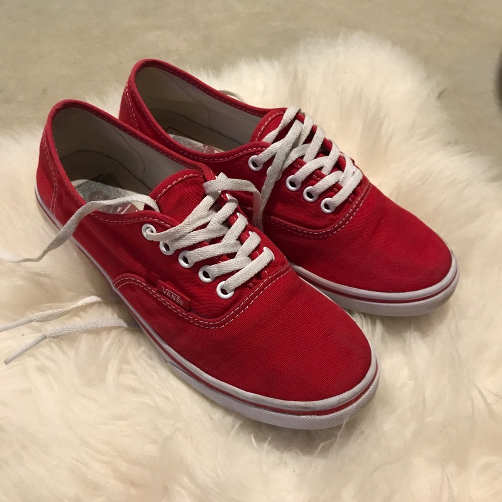 Red Vans